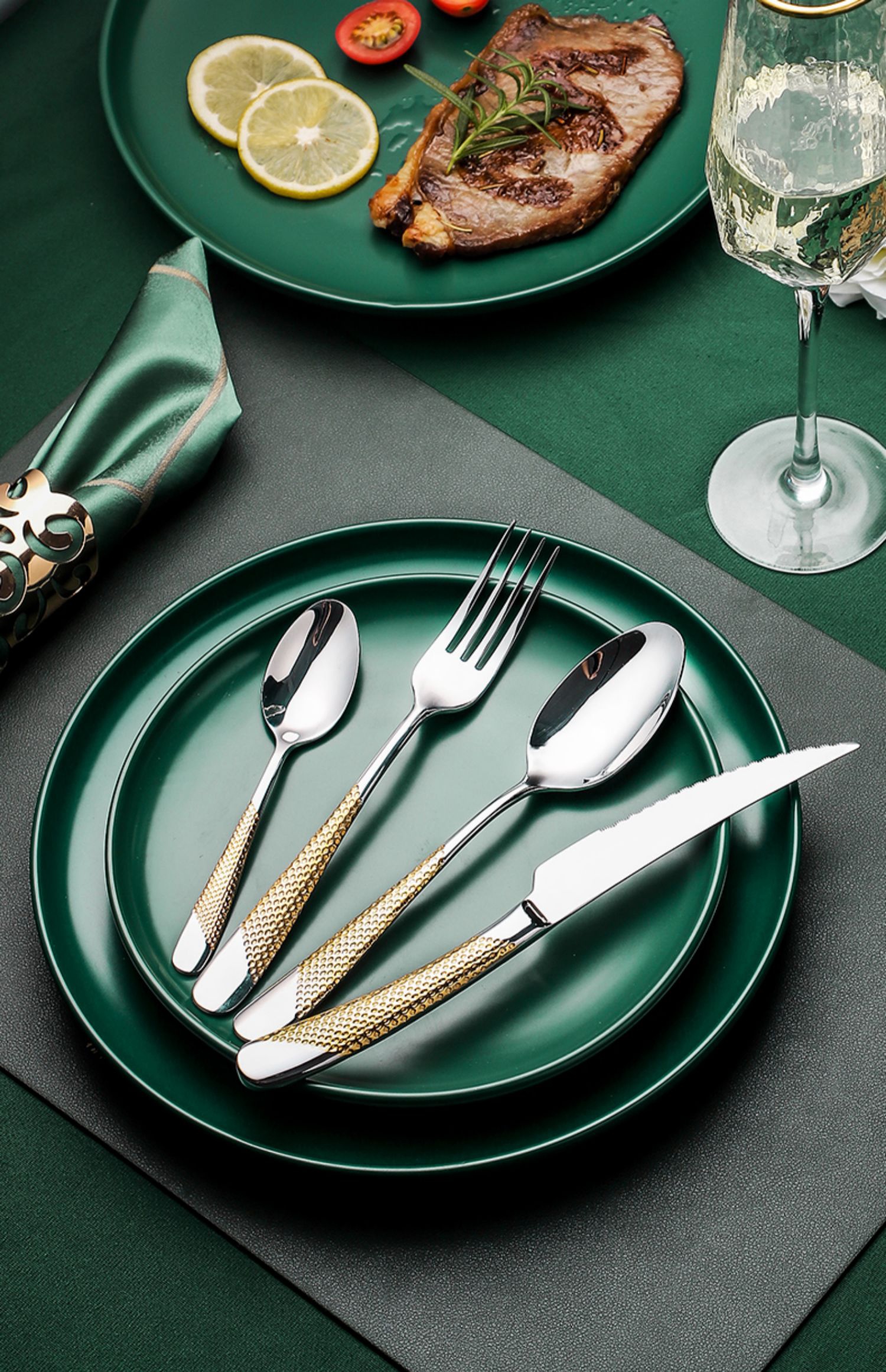 stainless steel tableware